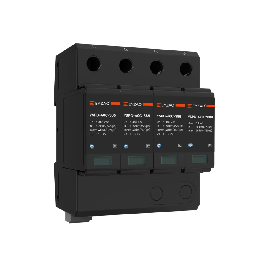 Two-stage anti-harmonic plug-in surge protector