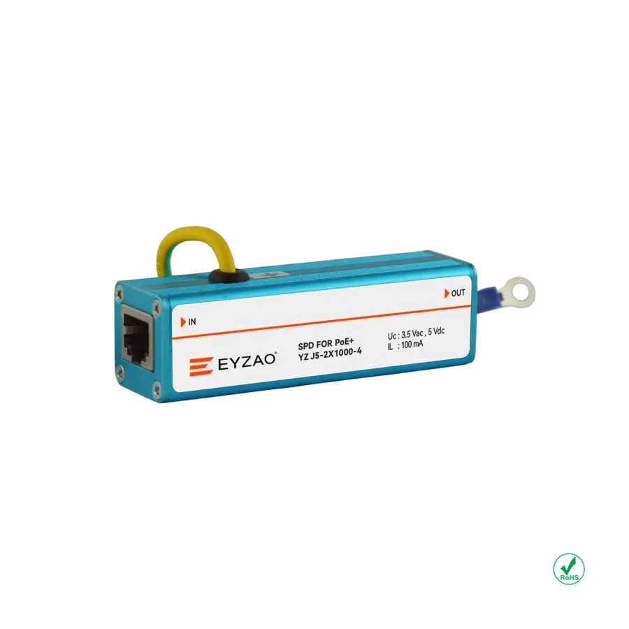 Integrated Ethernet Surge Protector YZ J5-2X1000-4